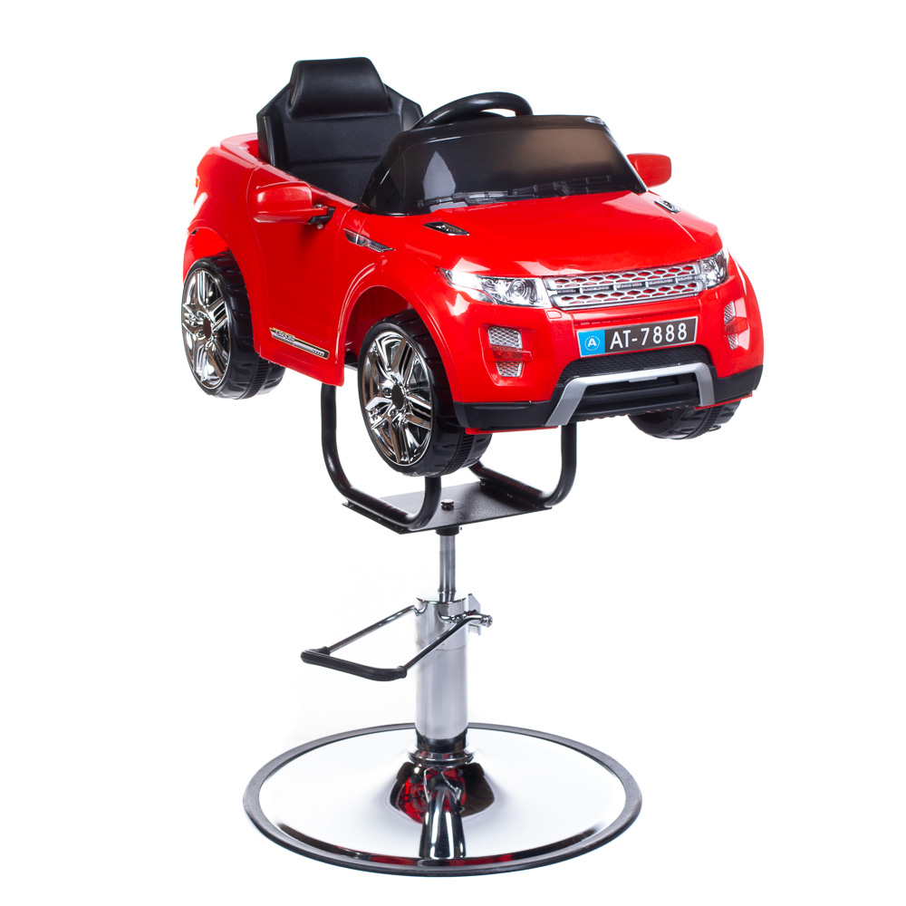 Red Racer Kinder Friseurstuhl mit Sound & Licht - Rot