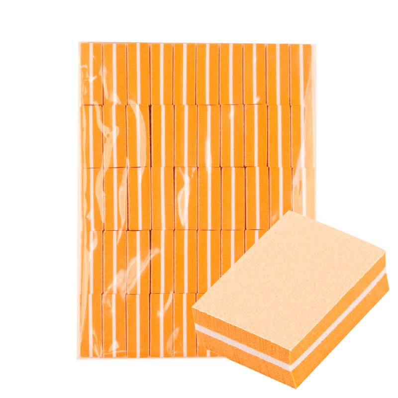 Mini-Polierblock orange 50er Set – Professionell