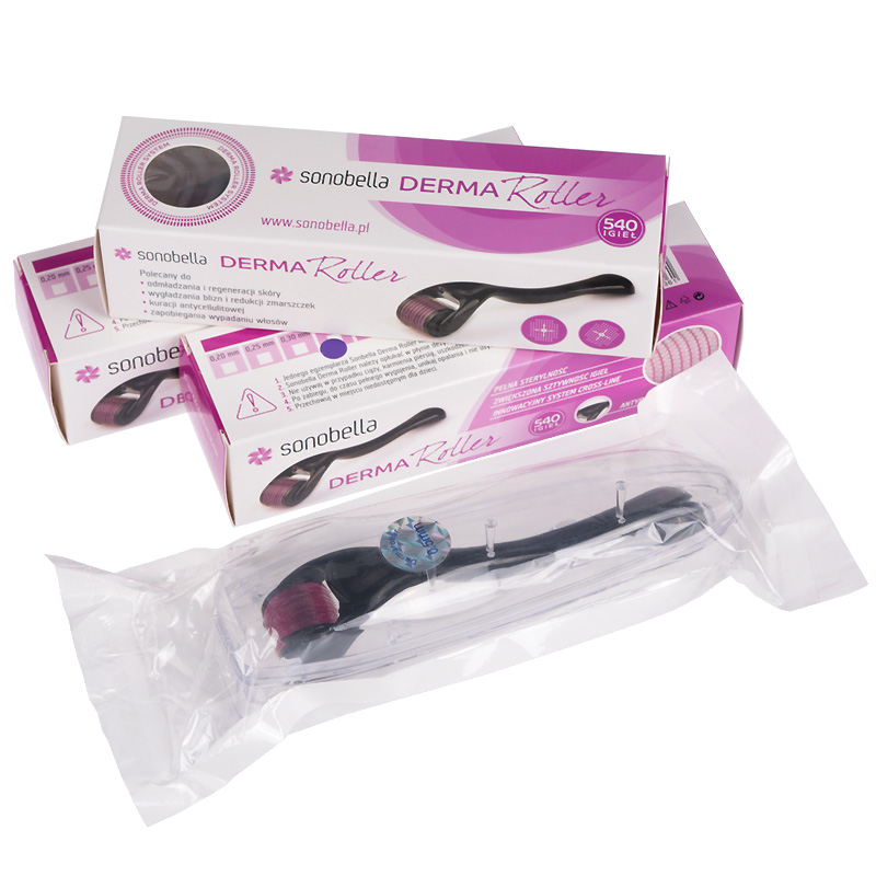 Professional Micro-Needling Dermaroller 540 - Mesotherapie Gesichtsroller