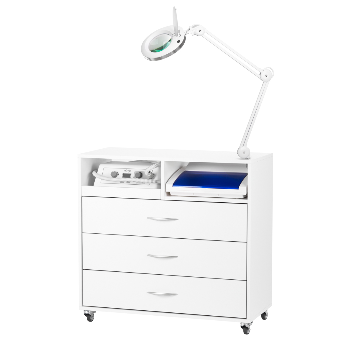 Podologiegerät Y-200 MAX Set mit Absaugung und Zubehör