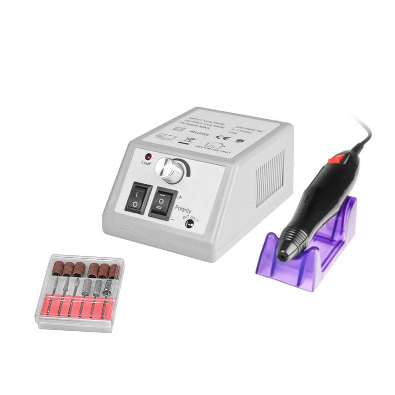 Elektrische Nagelfräser Merc-2000 in Grau - Professionelles Nageldesign