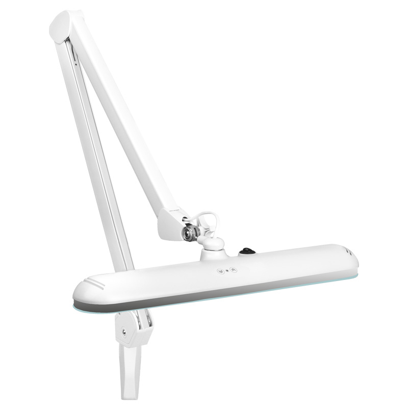 ELEGANTE Werkstattlampe LED 801-L mit Schraubstöckchen und dimmbarer Lichtintensität