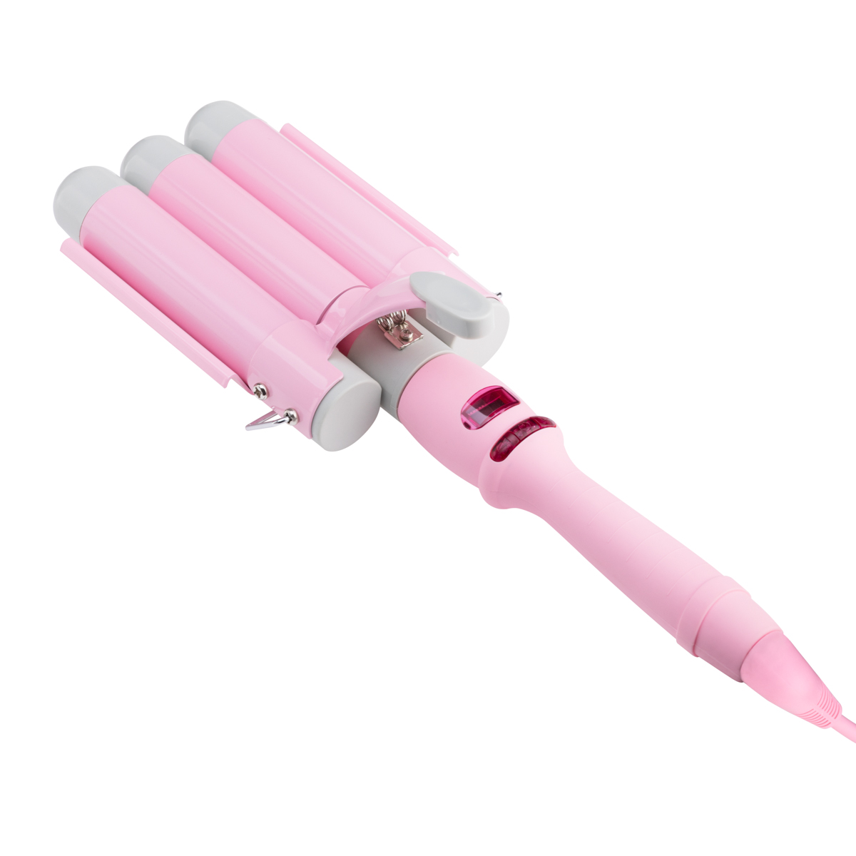 Lockenstab XL Pink Trio-Aufsätze 210°C Keramikbeschichtung