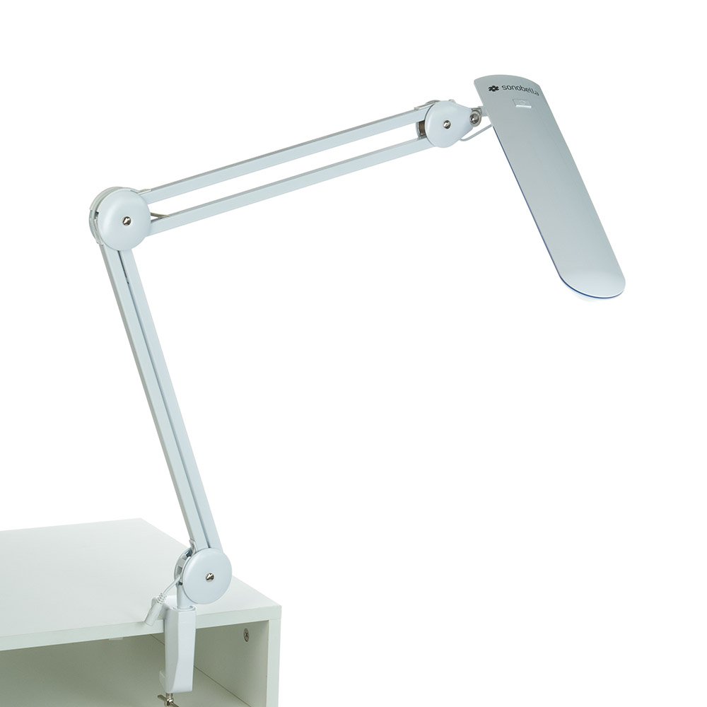 Premium LED-Kosmetiklampe 12W mit Clip-Befestigung - Weiß