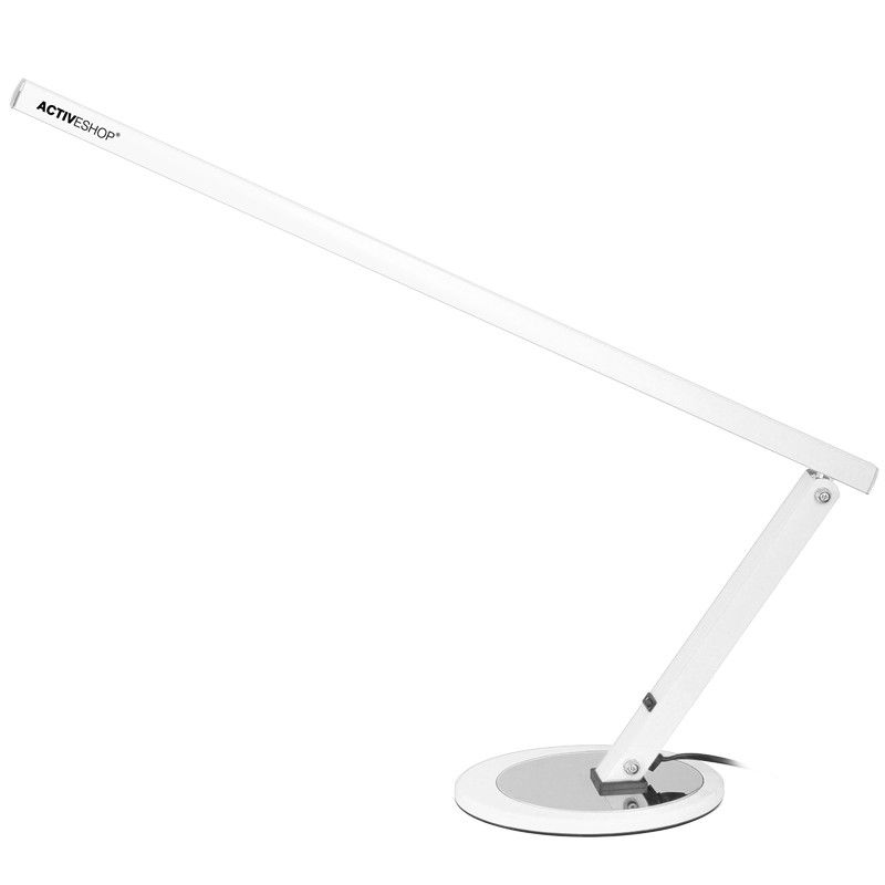 LED Schreibtischleuchte Slim Weiß - Moderne Tischleuchte für Büro & Friseur