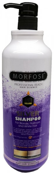 Morfose Anti-Yellow Silver Haar Shampoo 1000 Online Store | Figaro Store | Ihr Profi für Barber & Friseurprodukte
